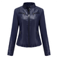 🖤 L'ESPRIT BIKER AU FÉMININ | Veste Femme Ajustée Effet Cuir -50 %