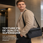 👜 L'ESSENTIEL, SANS L'ENCOMBREMENT | Sac Bandoulière Homme Compact en Cuir PU -50 %
