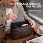 👜 L'ESSENTIEL, SANS L'ENCOMBREMENT | Sac Bandoulière Homme Compact en Cuir PU -50 %