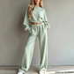 ☁️ LE CONFORT AU QUOTIDIEN | Ensemble Femme Sweat & Pantalon 2 Pièces -50 %