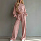 ☁️ LE CONFORT AU QUOTIDIEN | Ensemble Femme Sweat & Pantalon 2 Pièces -50 %