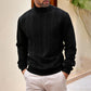 🧶 LE CHARME DE LA MAILLE | Pull Homme Torsadé à Col Roulé -50 %