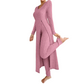 ✨ LE CASUAL QUI CHANGE DES BASIQUES | Ensemble Femme Côtelé 2 Pièces à Haut Long -50 %