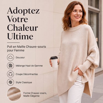 🍂 LE BASIQUE QU'ON PORTE ENCORE ET ENCORE | Pull Femme Décontracté à Col Rond -50 %