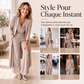 ✨ OFFRE EXCLUSIVE · -50 % | Ensemble Femme 3 Pièces Chic & Décontracté
