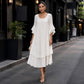 ☀️ OFFRE D'ÉTÉ · -50 % | Robe Ample à Manches Volantées