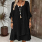 ☀️ OFFRE D'ÉTÉ · -50 % | Robe Ample à Manches Volantées