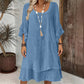 ☀️ OFFRE D'ÉTÉ · -50 % | Robe Ample à Manches Volantées