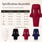 ✨ OFFRE PRIVILÈGE · -50 % | Robe Midi Cintrée à Manches Structurées