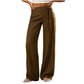 ✨ OFFRE PRIVILÈGE · -50 % | Pantalon Large Rayé Femme – Chic Décontracté