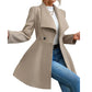 ✨ OFFRE PRIVILÈGE · -51 % | Manteau Femme Cintré à Double Boutonnage