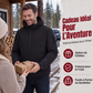 🍂 OFFRE DE SAISON · -50 % | Veste Outdoor Homme Coupe-Vent & Déperlante