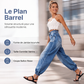 📢📢 50% DE RÉDUCTION ! ✨ Jeans barrel extensibles taille haute pour femme