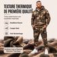 📢📢50 % DE RÉDUCTION !! ⏰ Ensemble sweat à capuche chaud et pantalon camouflage pour homme