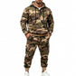 📢📢50 % DE RÉDUCTION !! ⏰ Ensemble sweat à capuche chaud et pantalon camouflage pour homme