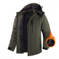 Veste coquille d'hiver coupe-vent