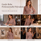 🌙 OFFRE LIMITÉE -50% ! 💕 Robe moulante élégante pour femme à col en V et manches évêques