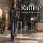 🌙 OFFRE LIMITÉE -50% ! 💕 Ensemble de maille raffiné pour trajets professionnels