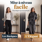 🌙 OFFRE LIMITÉE -50% ! 💕 Ensemble de maille raffiné pour trajets professionnels