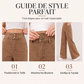 🌸 OFFRE LIMITÉE –50% ! ✨ Jeans décontractés taille haute jambe large pour femme