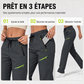 🌙 OFFRE LIMITÉE -50% ! 💕 Pantalons de sport décontractés pour femme avec poches zippées