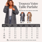 🌸 OFFRE LIMITÉE –50% ! ✨ Cardigan long en maille à col ouvert pour femme
