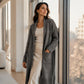 🌸 OFFRE LIMITÉE –50% ! ✨ Cardigan long en maille à col ouvert pour femme