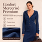 🌸 OFFRE LIMITÉE –50% ! ✨ Robe longue à capuche en maille côtelée pour femme