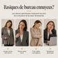 🌸 OFFRE LIMITÉE –50% ! ✨ Veste minimaliste à texture unie avec boutons sur le devant