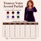 🌙 OFFRE LIMITÉE -50% ! 💕 Robe mi-longue en velours à col V et entrecroisée pour femmes