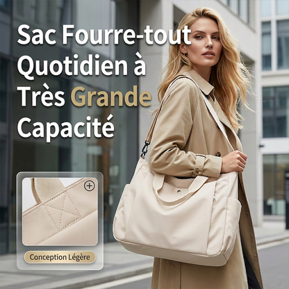 🌸 OFFRE LIMITÉE –50% ! ✨ Sac fourre-tout grande capacité pour femmes