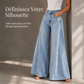 🌸 OFFRE LIMITÉE –50% ! ✨ Jeans larges décontractés à taille haute pour femme