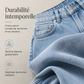 🌸 OFFRE LIMITÉE –50% ! ✨ Jeans larges décontractés à taille haute pour femme