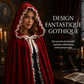 🎃 -50 % | 🖤 Cape d’Halloween à Capuche en Velours & Dentelle – Sorcière, Vampire & Cosplay