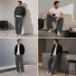 📢📢50 % DE RÉDUCTION !! ⏰ Pantalon en velours côtelé rayé rétro pour homme