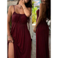 🔥 -50 % | 👗 Robe Longue Fluide Femme à Lien Ajustable – Élégance Sans Effort