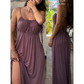 🔥 -50 % | 👗 Robe Longue Fluide Femme à Lien Ajustable – Élégance Sans Effort