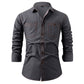 📢📢50 % DE RÉDUCTION !! ⏰ Chemise en jean décontractée à manches longues pour homme