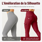 🌸 OFFRE LIMITÉE –50% ! ✨ Pantalons de yoga cargo taille haute pour femme