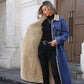 🌸 OFFRE LIMITÉE –50% ! ✨ Manteau long en jean doublé chaud pour femme