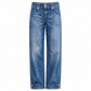 🔥 -50 % | 👖 Jean Large Rétro Femme – Taille Haute & Effet Jambes Allongées