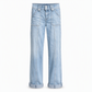 🔥 -50 % | 👖 Jean Large Rétro Femme – Taille Haute & Effet Jambes Allongées