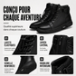 📢📢50 % DE RÉDUCTION !! ⏰Bottes de combat en cuir véritable imperméables pour hommes