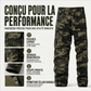 Pantalon cargo camouflage multi-poches pour hommes