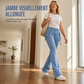 🔥 -50 % | 👖 Jean Cargo Flare Femme – Taille Haute, Stretch & Silhouette Allongée