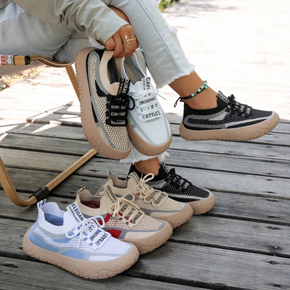 🔥 -50 % | 👟 Baskets en Maille Respirante Femme – Légères, Amorties & Confortables