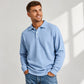 🔥 -41 % | 👕 Haut Homme en Maille Gaufrée – Col Structuré & Style Décontracté