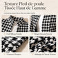 🔥 -50 % | 🖤 Veste Pied-de-Poule Femme – Coupe Ajustée & Col Montant Fendu