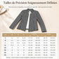 🔥 -50 % | 🖤 Veste Pied-de-Poule Femme – Coupe Ajustée & Col Montant Fendu
