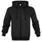 🔥 -50 % | 🧥 Veste à Capuche Homme – Texture Gaufrée & Intérieur Chaud